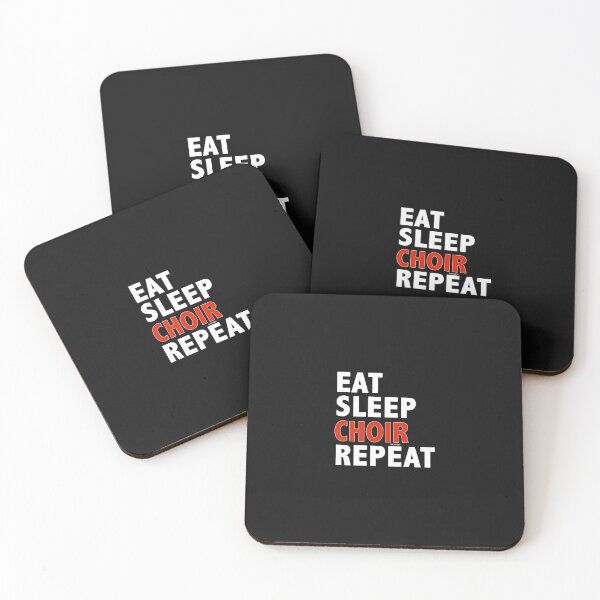 Item preview, Eat Sleep Choir Repeat Glee Club Singing Singer 1 designed and sold by TopangauLabbe.