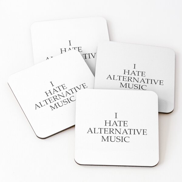 Item preview, I HATE ALTERNATIVE MUSIC  designed and sold by Maylangthang.