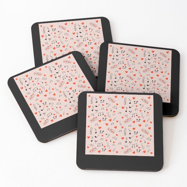 Item preview, Hearts and notes designed and sold by PierrettePelcha.
