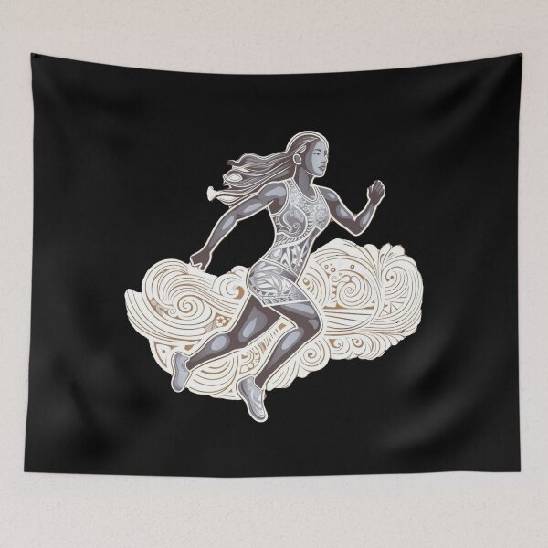 Item preview, Female Jogger designed and sold by Myra365Art.