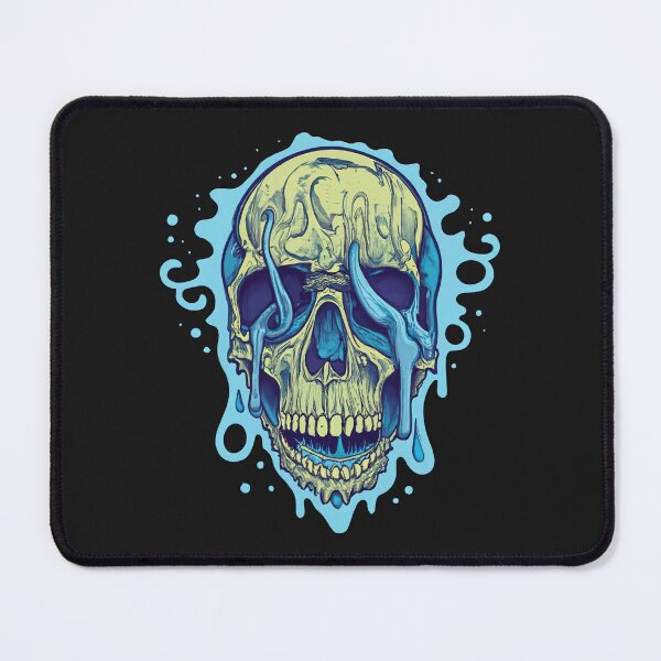 Item preview, Liquid Blue Skull designed and sold by graphic-genie.