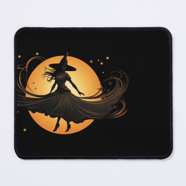 Item preview, Witch Swirl over full pumpkin moon no background designed and sold by DigitlEmporium.