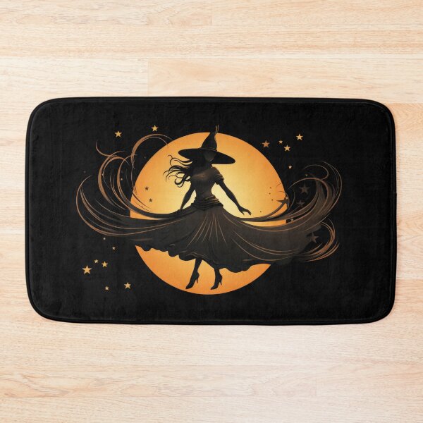 Item preview, Witch Swirl over full pumpkin moon no background designed and sold by DigitlEmporium.
