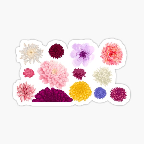 Item preview, Chrysanthemum designed and sold by Satika Ploy.