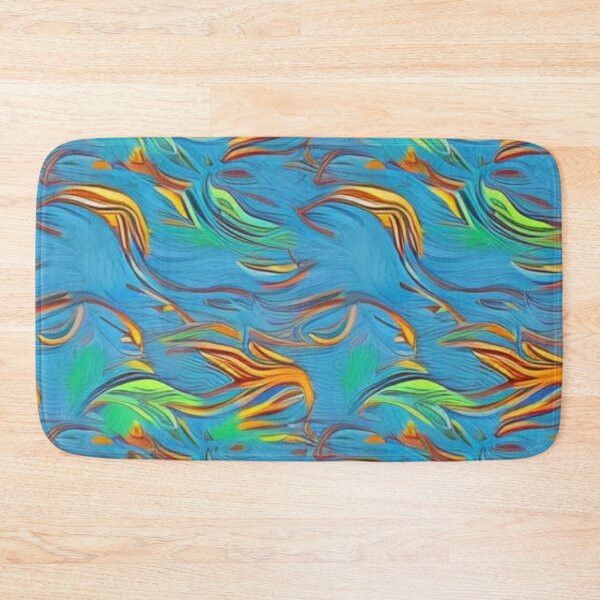 Item preview, Abstract Colorful Sea Kelp designed and sold by calibrit.