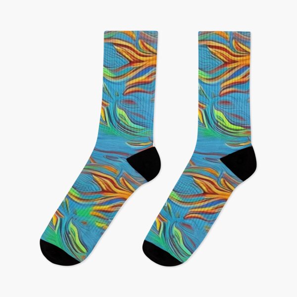 Item preview, Abstract Colorful Sea Kelp designed and sold by calibrit.