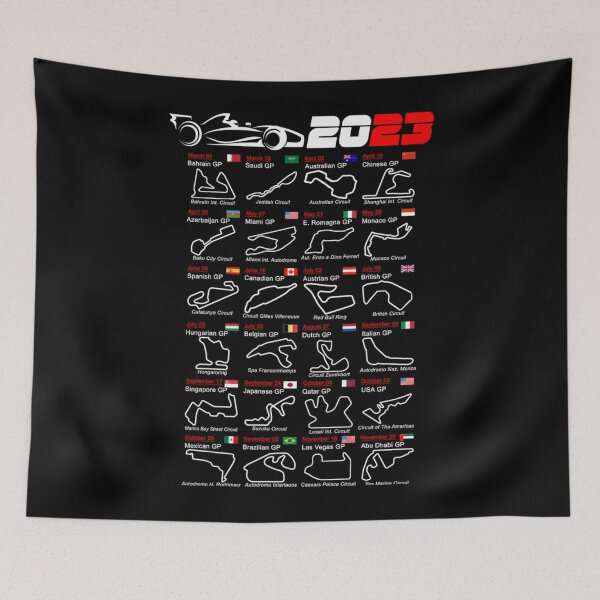 Item preview, Calendar Formula race cars 2023 named circuits designed and sold by ReynoldMitchell.