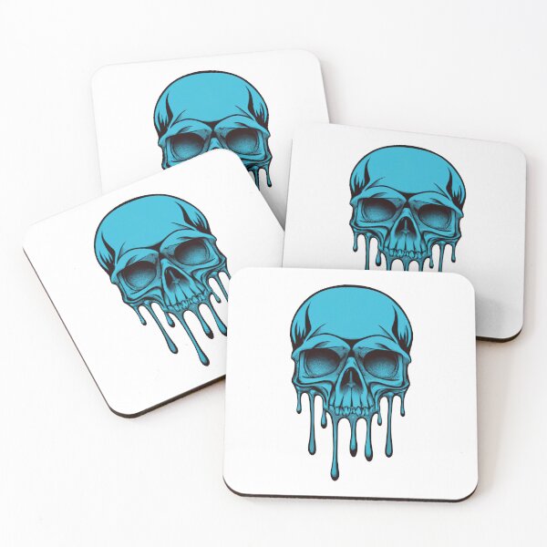 Item preview, Liquid Blue Skull designed and sold by graphic-genie.