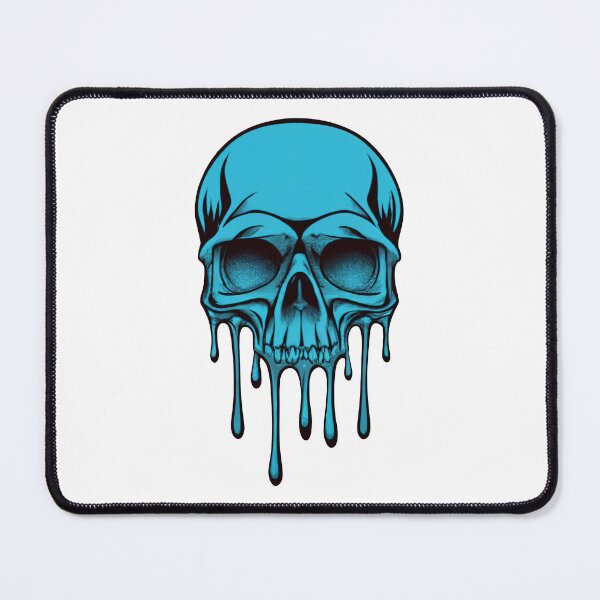 Item preview, Liquid Blue Skull designed and sold by graphic-genie.