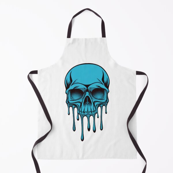 Item preview, Liquid Blue Skull designed and sold by graphic-genie.