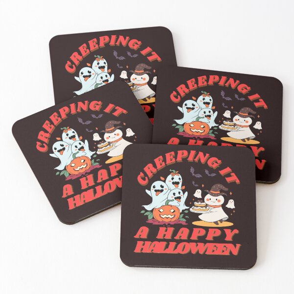 Item preview, Creeping it a happy Halloween, party style. designed and sold by MCanderart.