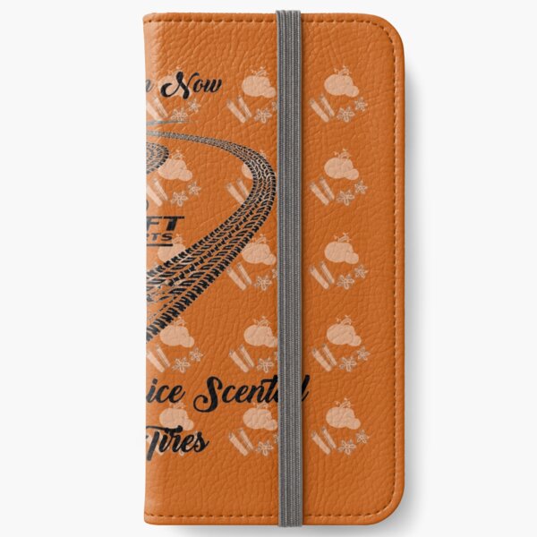 Shift Shirts Pumpkin Spice Drifting iPhone Wallet