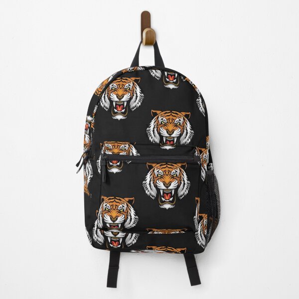 Item preview, Funny Growling Mouth Open Bengal Tiger men women Kids designed and sold by tuintelit.