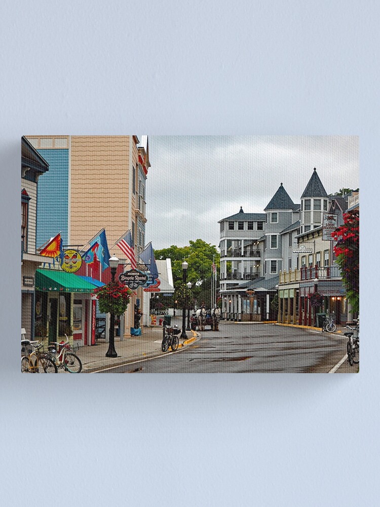 "Mackinac Island 96" Canvas Print by ellen3309 Redbubble