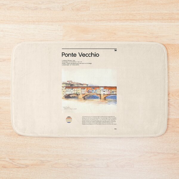 Item preview, Visit Ponte Vecchio, Italy (Travel poster) designed and sold by RabbitK.