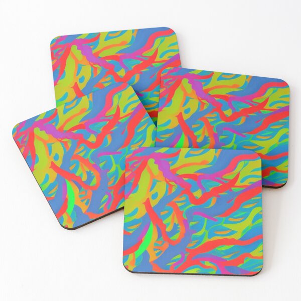 Item preview,  Abstract Colorful Sea Kelp designed and sold by calibrit.