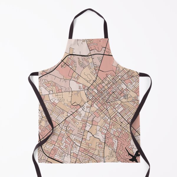 Item preview, Lexington Map Pattern in Soft Pink Pastels designed and sold by PatternMaps.