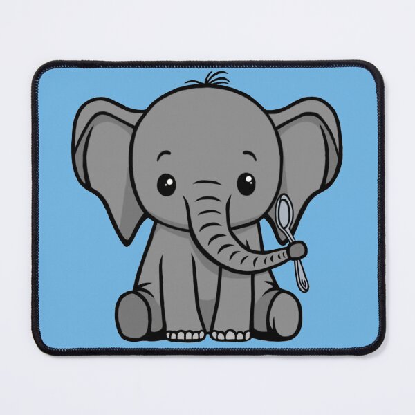 Item preview, Spoonie elephant designed and sold by CaitlynConnor.