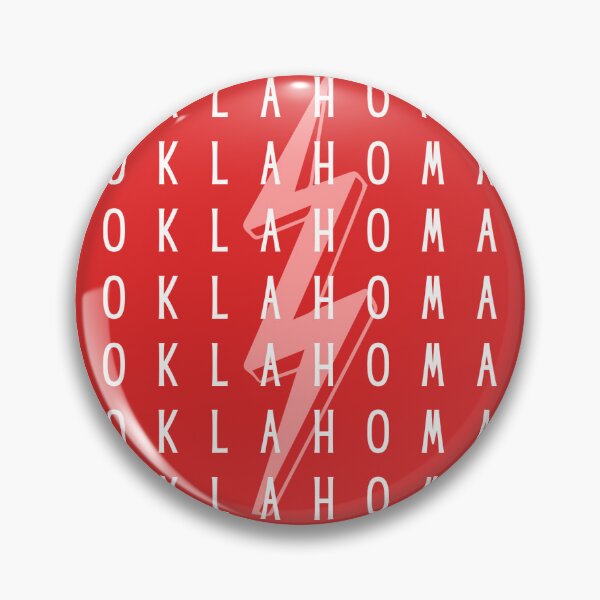Item preview, Oklahoma Gameday Button designed and sold by p.lynndesigns.