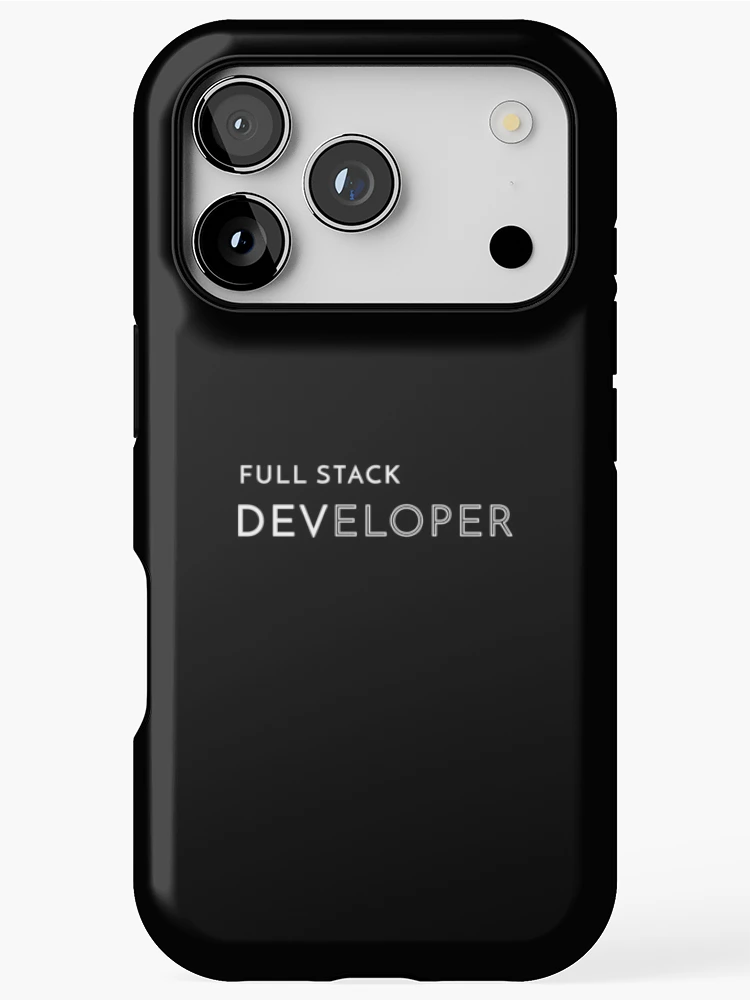 Thumbnail 1 of 4, iPhone Case, Full Stack Developer designed and sold by developer-gifts.