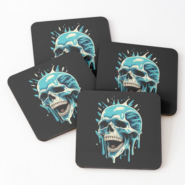 Item preview, Liquid Blue Skull designed and sold by graphic-genie.