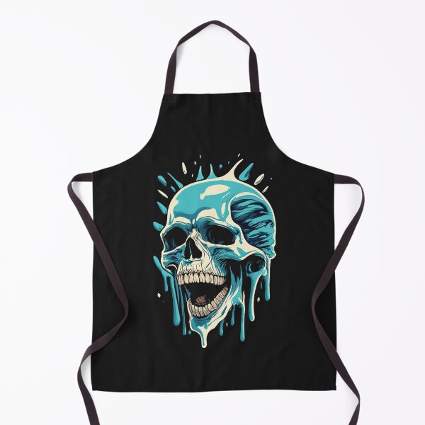 Item preview, Liquid Blue Skull designed and sold by graphic-genie.