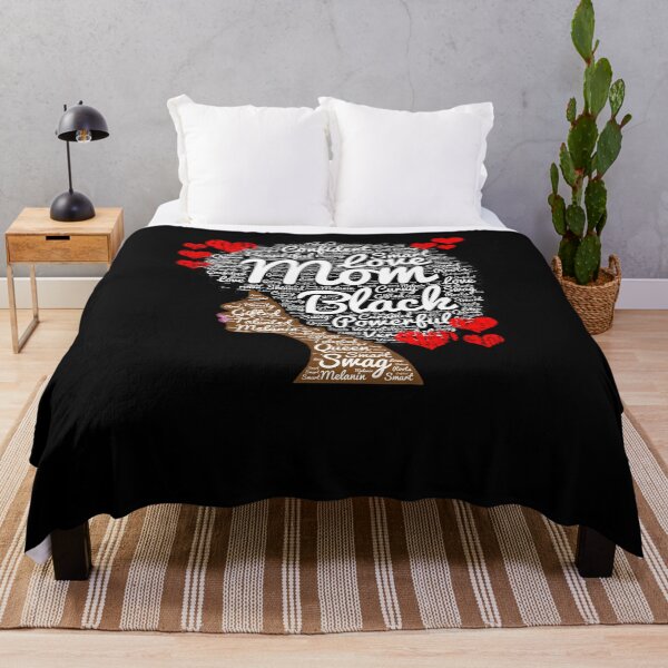 Item preview, African American Mom Words In Afro	 designed and sold by whobxwttnij32.