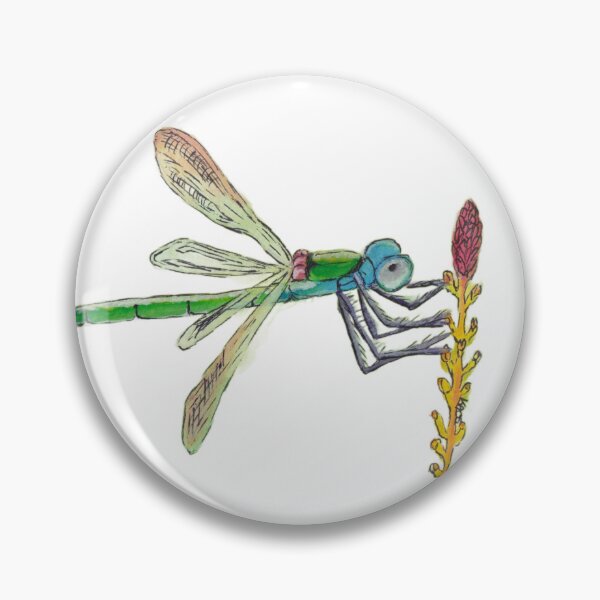 Item preview, Watercolour Dragonfly (no background) designed and sold by ThatKa0sWitch.