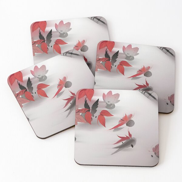 Item preview, Red Leaves Dash designed and sold by AroidIsland.