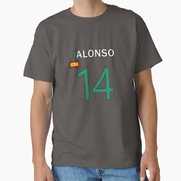 Vista previa del artículo con la obra «Camiseta de piloto Fernando Alonso», diseñado y vendido por thethirddriv3r.