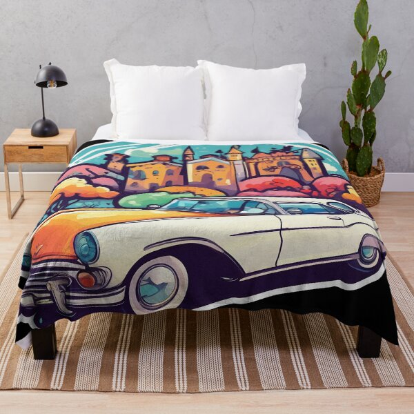 Item preview, Car and Castle Sticker designed and sold by deepakrode7.