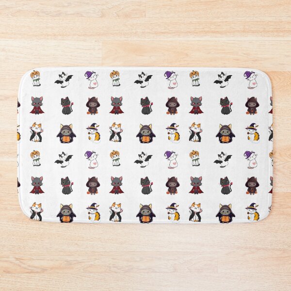 Item preview, Sets of fun-loving kittens gearing up for Halloween designed and sold by huape.