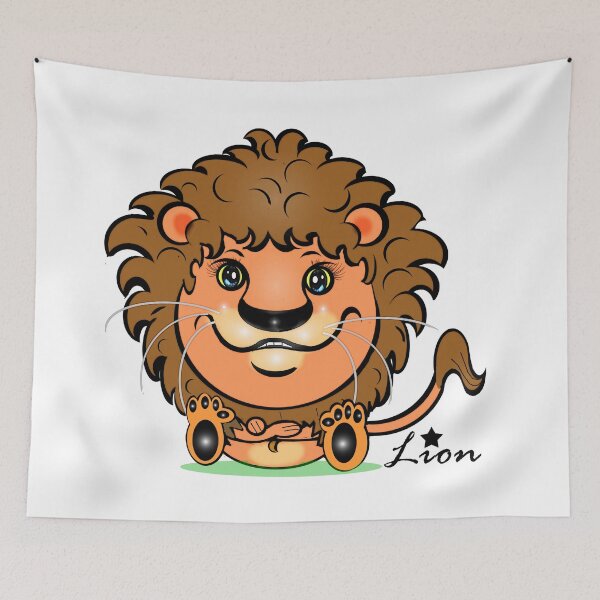 Item preview, Happy Lion  designed and sold by Shirley cute art .
