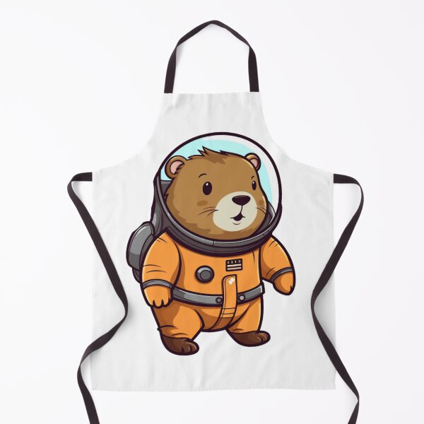 Item preview, Capybara astronaut designed and sold by PawelNature.