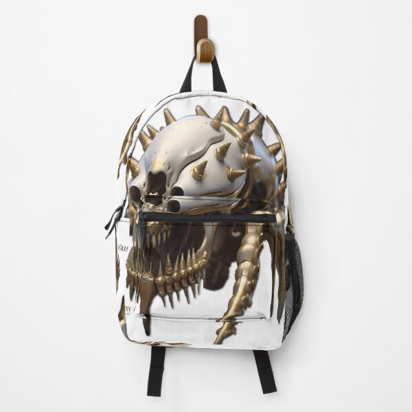 Item preview, Skull - Monstrosity, Gold Skull with Spikes designed and sold by ART-VUVULE.
