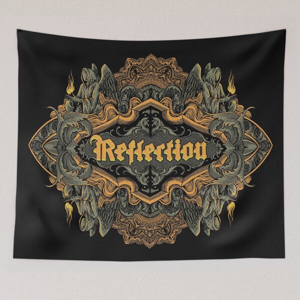 Item preview, Reflection Engraving Art designed and sold by WOLForDEER.