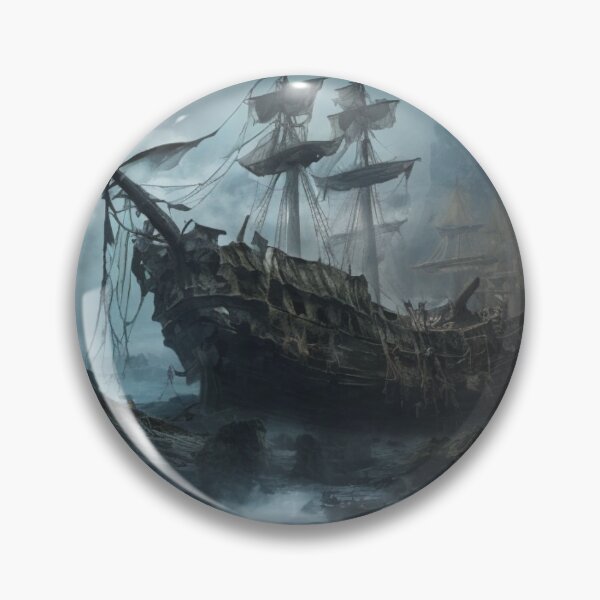 Item preview, Ship wreck on seashore designed and sold by DreamLoreArt.
