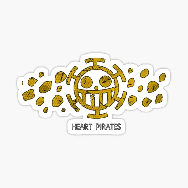 Heart Pirates Stickers for Sale