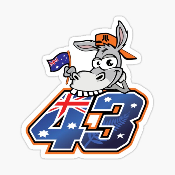 Moto Gp Number Stickers for Sale