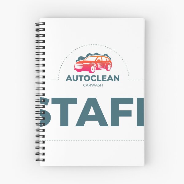 Item preview, Autoclean Staff Car Wash Tee designed and sold by Quixzor Art.