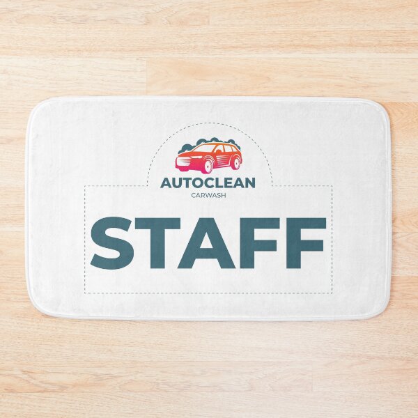 Item preview, Autoclean Staff Car Wash Tee designed and sold by Quixzor Art.