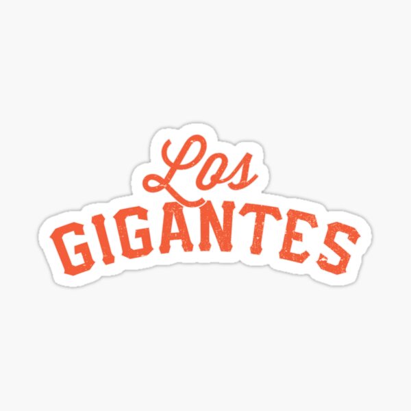 San Francisco Giants Gigantes  Sticker for Sale by vxjlmorfzbm12