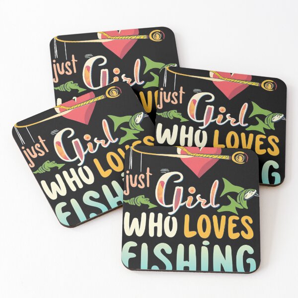 Item preview, Just A Girl Who Loves Fishing designed and sold by cezalmizkayl.