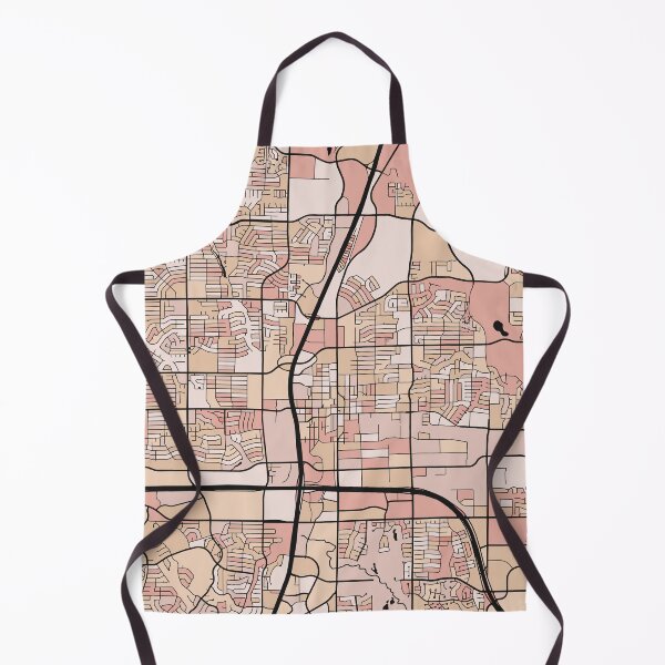 Item preview, Plano Map Pattern in Soft Pink Pastels designed and sold by PatternMaps.