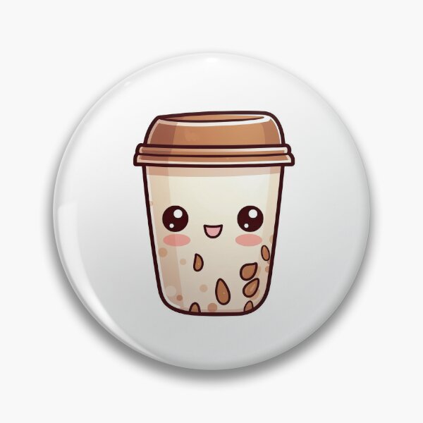 Kawaii Coffee Cup Design 3 Sticker for Sale by eyestetix