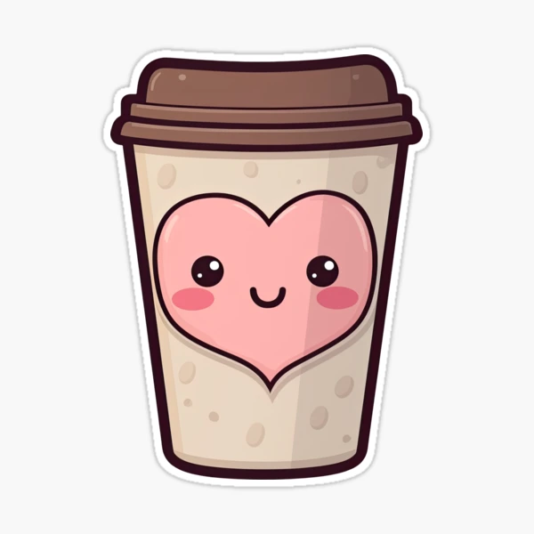 Kawaii Smile Face Coffee Mug Cute Happy and Friend Gift 