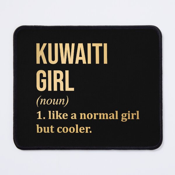 Item preview, Kuwaiti Girl Definition Kuwait in Gold designed and sold by XCIV.