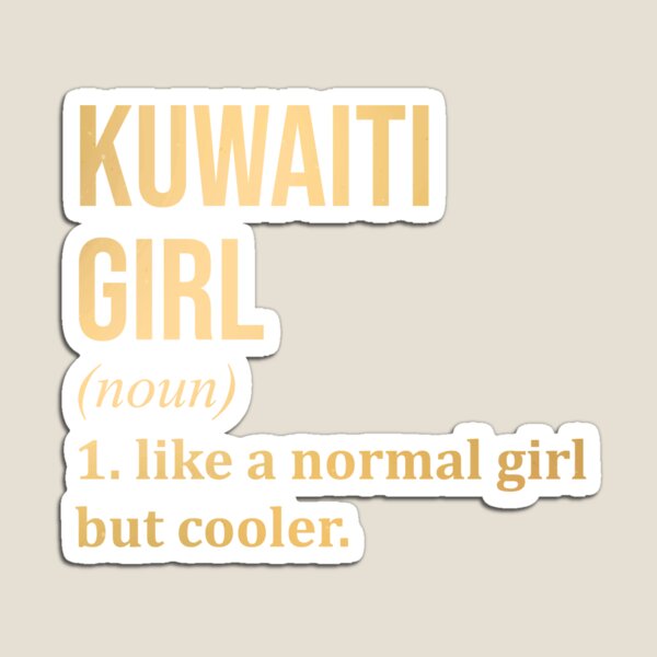 Item preview, Kuwaiti Girl Definition Kuwait in Gold designed and sold by XCIV.