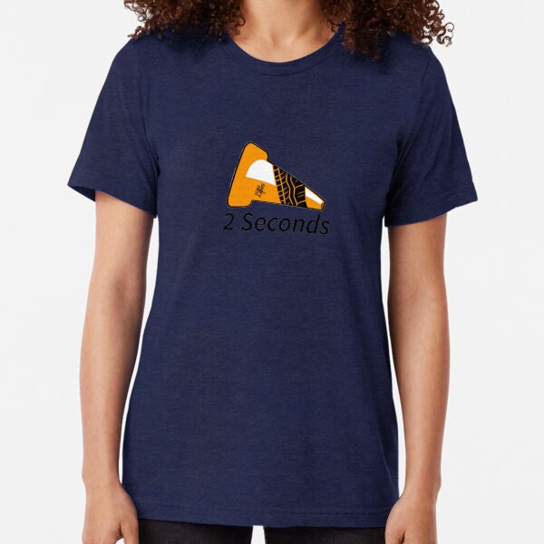 Shift Shirts Two Seconds – Autocross Racing Inspired Tri-blend T-Shirt