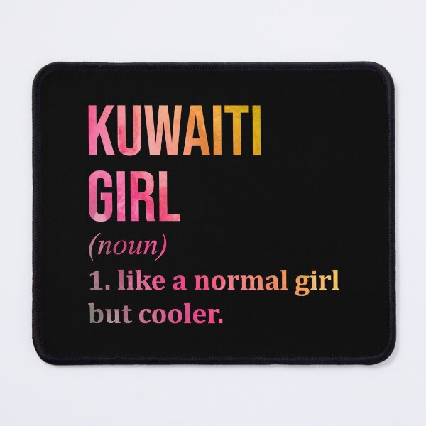 Item preview, Kuwaiti Girl Definition Kuwait in Watercolor designed and sold by XCIV.